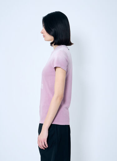 Prada ロゴプリントTシャツ  パープル pra0260014