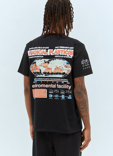 LN-CC® - Space Available: Radical Plastic T-Shirt - Black Space Available Radical Plastic T-Shirt Black spa0158001