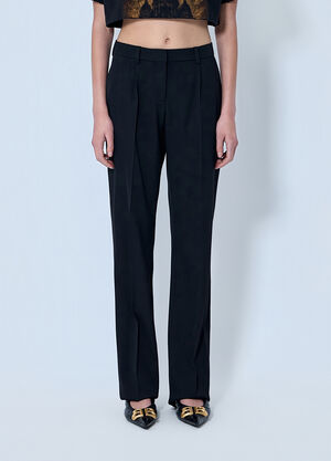 LN-CC® - Balenciaga: Slim Tailored Pants - Black Balenciaga Slim Tailored Pants Black bal0264004