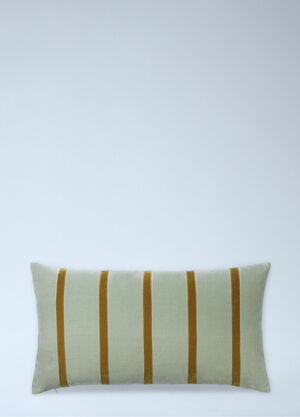 Christina Lundsteen Striped Velvet Accent Cushion Multicolour wps0691947