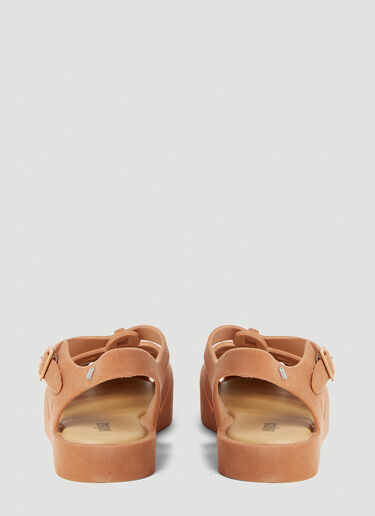 LN-CC® - Melissa: Possession Velvet Sandals - Camel Melissa Possession Velvet Sandals Camel mls0254004