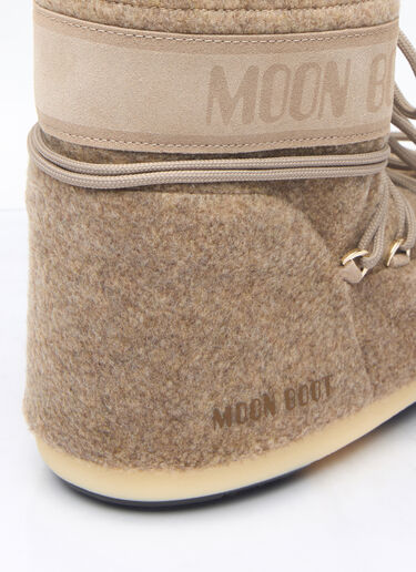 Moon Boot Icon 低帮毛毡靴 米色 mnb0360006