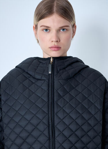 Max Mara Leo Quilted Jacket Black max0261049