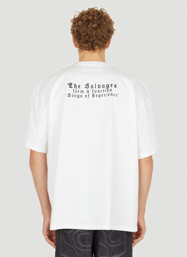 LN-CC® - The Salvages: 按扣 T 恤 - 白色 The Salvages 按扣 T 恤 白色 slv0150007