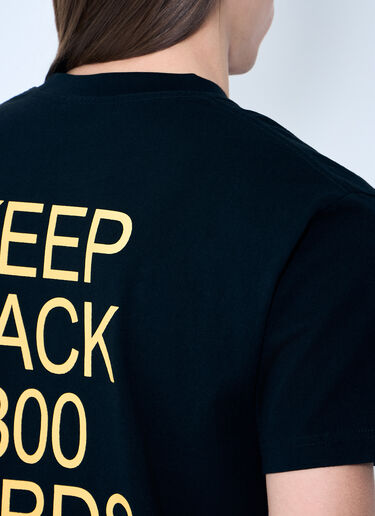 LN-CC® - Metalwood Studio: 300ヤードTシャツ - ブラック Metalwood Studio 300ヤードTシャツ ブラック met0158003