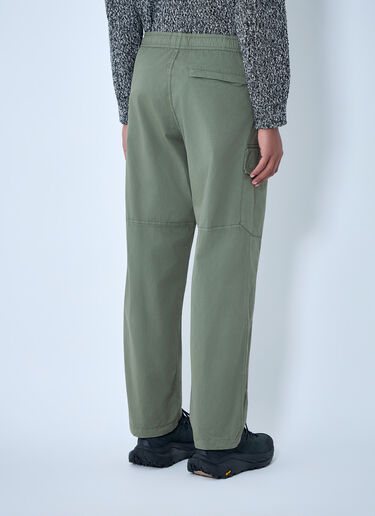 LN-CC® - Stone Island: Logo Patch Pants - Green Stone Island Logo Patch Pants Green sto0164056