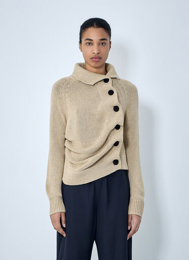 Khaite Lorrai Cardigan Beige kha0264007