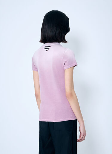 Prada ロゴプリントTシャツ  パープル pra0260014