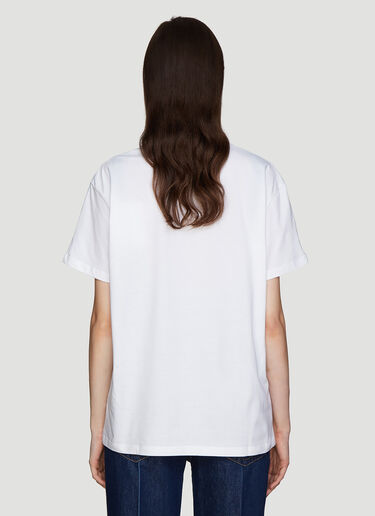 Valentino Logo T-Shirt White val0235007