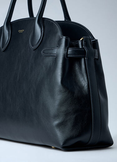 LN-CC® - Coach: Soft Empire Carryall Tote Bag 40 - Black Coach Soft Empire Carryall Tote Bag 40 Black coa0263025