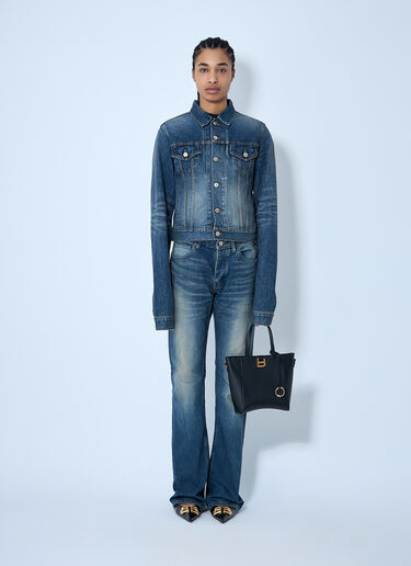 LN-CC® - Balenciaga: Denim Jacket - Blue Balenciaga Denim Jacket Blue bal0259062