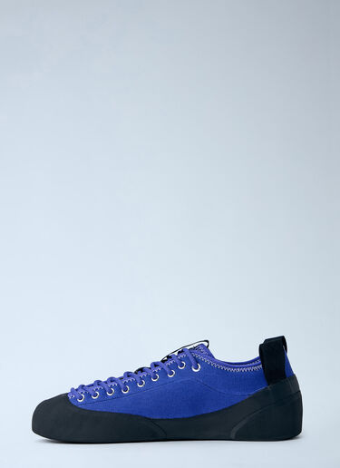 LN-CC® - Village PM: Canvas Climbing Sneakers - Blue Village PM Canvas Climbing Sneakers Blue vpm0164002