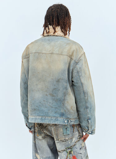 LN-CC® - Acne Studios: Denim Jacket - Blue Acne Studios Denim Jacket Blue acn0157028