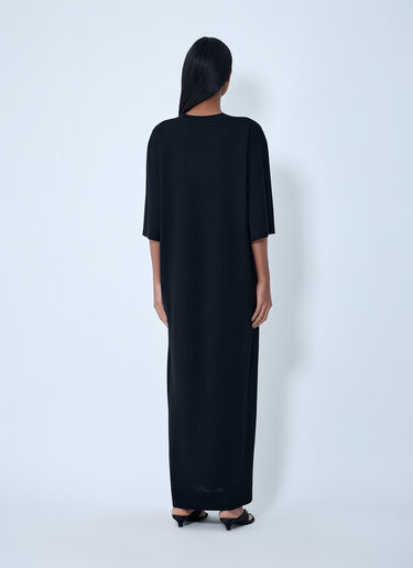 LN-CC® - TOTEME: Knit Tee Dress - Black TOTEME Knit Tee Dress Black tot0263029