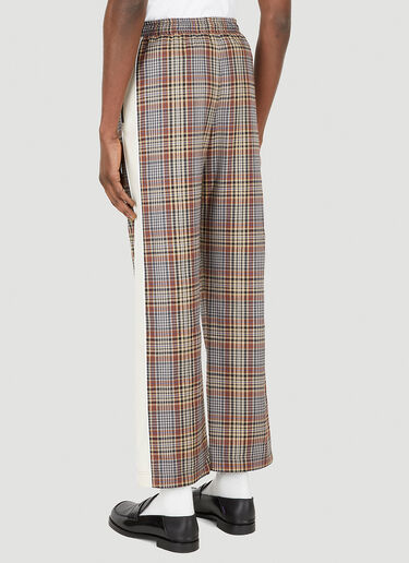 LN-CC® - Ahluwalia: Akin Check Pants - Brown Ahluwalia Akin Check Pants Brown ahl0148002