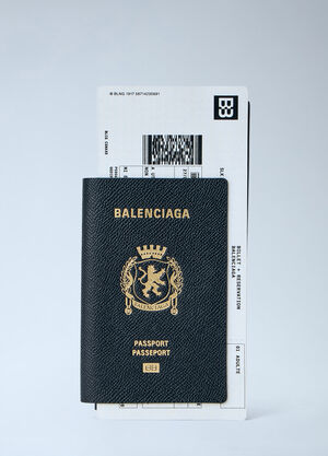 LN-CC® - Balenciaga: Passport Long Wallet 1 Ticket - Black Balenciaga Passport Long Wallet 1 Ticket Black bal0163028
