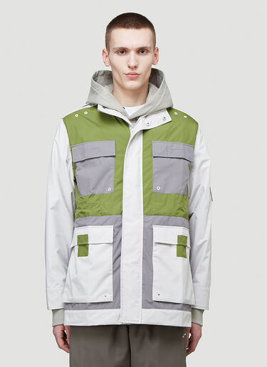 LN-CC® - A-COLD-WALL*: Rhombus M65 Jacket - Green A-COLD-WALL* Rhombus M65 Jacket Green acw0143001