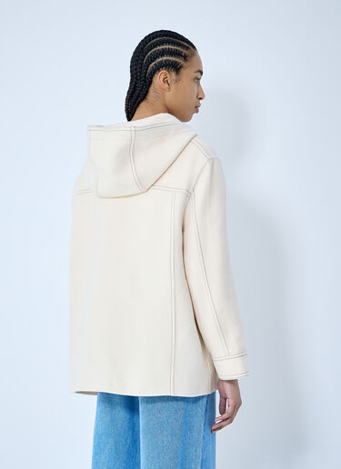LN-CC® - Marni: Wool-And-Cashmere Hooded Jacket - Beige Marni Wool-And-Cashmere Hooded Jacket Beige mni0259006