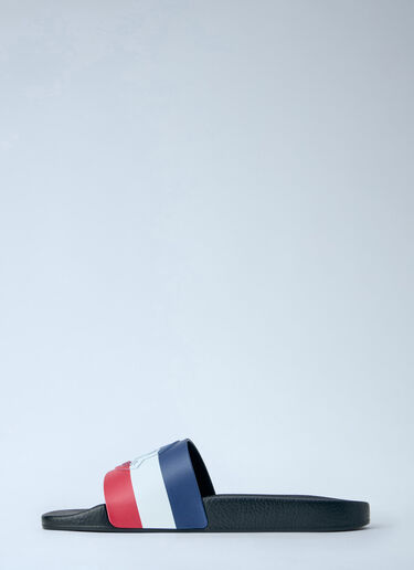 LN-CC® - Moncler: Basile Slides - Black Moncler Basile Slides Black mon0163046