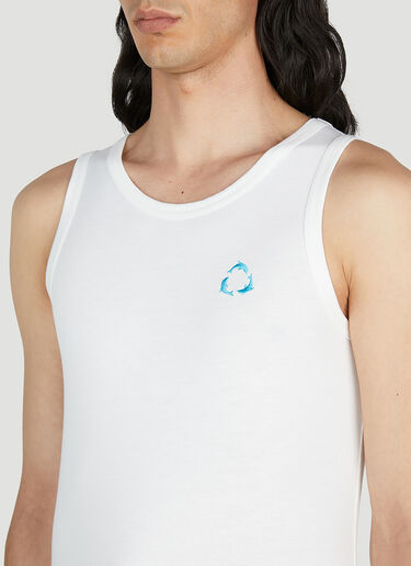 LN-CC® - Botter: Dolphin Tank Top - White Botter Dolphin Tank Top White bot0152007