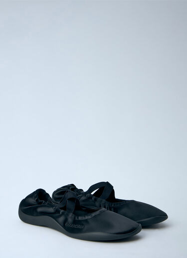 LN-CC® - Balenciaga: Shibuya Ballet Flats - Black Balenciaga Shibuya Ballet Flats Black bal0263027