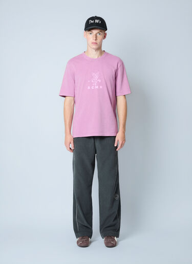 ACMH ロゴモチーフTシャツ ピンク acm0162005