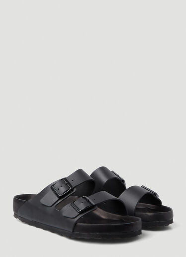 LN-CC® - Birkenstock: Arizona Two Strap Sandals - Black Birkenstock Arizona Two Strap Sandals Black brk0349013