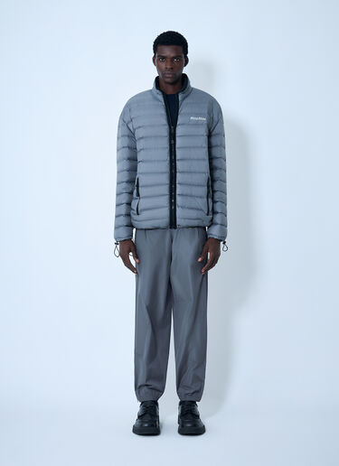 Miu Miu Lightweight Pongé Down Jacket Grey miu0162010