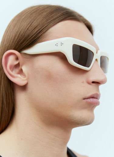 LN-CC® - Port Tanger: Niyyah Sunglasses - White Port Tanger Niyyah Sunglasses White prt0355006