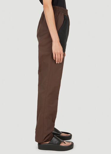 (Di)vision Split Panel Track Pants Brown div0348028