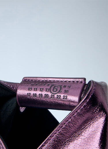LN-CC® - MM6 Maison Margiela: Japanese Crossbody Bag - Purple MM6 Maison Margiela Japanese Crossbody Bag Purple mmm0264058