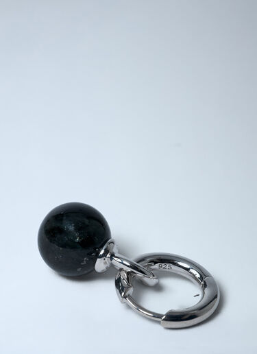 LN-CC® - Tom Wood: Cove Hoop Earrings - Black Tom Wood Cove Hoop Earrings Black tmw0362003