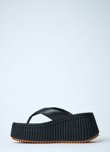 Chloé Nama Sandals Black chl0261031