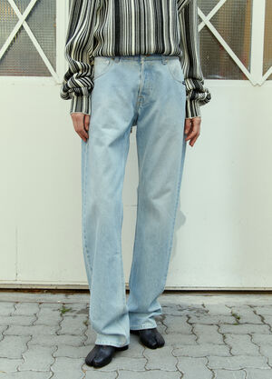 LN-CC® - VTMNTS: Double Waist Denim Jeans - Blue VTMNTS Double Waist Denim Jeans Blue vtm0354003