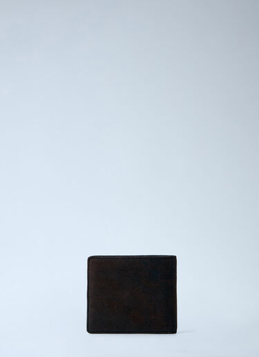 LN-CC® - Vivienne Westwood: Bi-Fold Leather Wallet - Black Vivienne Westwood Bi-Fold Leather Wallet Black vvw0163015