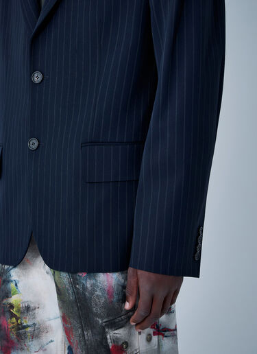 LN-CC® - Acne Studios: Single-Breasted Blazer - Navy Acne Studios Single-Breasted Blazer Navy acn0162017