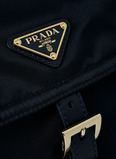 Prada Medium Re-Nylon Explore Shoulder Bag Black pra0262014