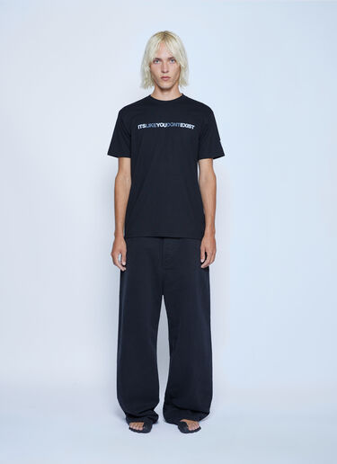 LN-CC® - Mechatok x LN-CC: It's Like You Don't Exist T-Shirt - Black Mechatok x LN-CC It's Like You Don't Exist T-Shirt Black mec0362002
