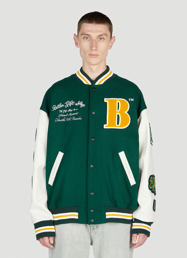 LN-CC® - Better Gift Shop: Gallery And Gift Shop 2023 Varisty Jacket - Green Better Gift Shop Gallery And Gift Shop 2023 Varisty Jacket Green bfs0154002