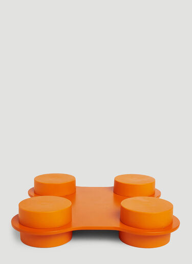LN-CC® - Cassina: x Virgil Abloh Quadruple Connecting Element - Black Cassina x Virgil Abloh Quadruple Connecting Element Black vrc0351005
