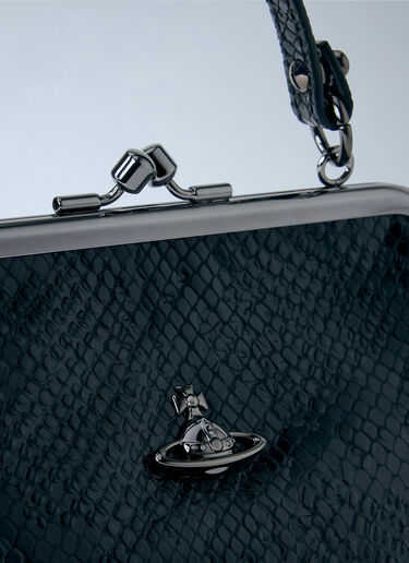LN-CC® - Vivienne Westwood: Granny Frame Purse - Black Vivienne Westwood Granny Frame Purse Black vvw0263022