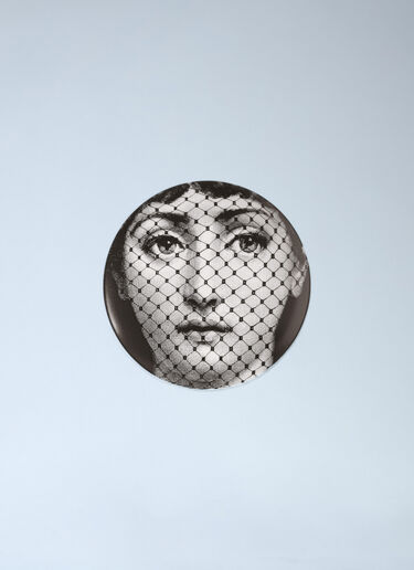 LN-CC® - Fornasetti: Tema e Variazioni N.78 Wall Plate - White Fornasetti Tema e Variazioni N.78 Wall Plate White wps0691804