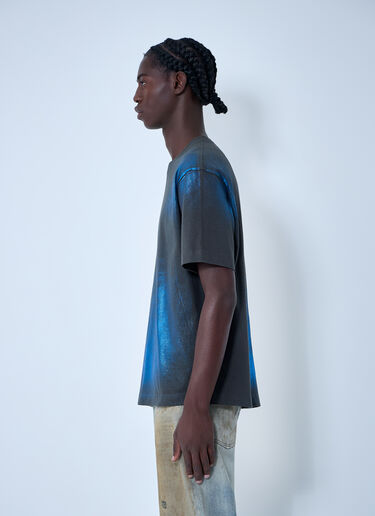 LN-CC® - Acne Studios: Logo Motif T-Shirt - Blue Acne Studios Logo Motif T-Shirt Blue acn0162009