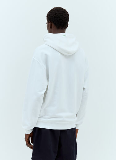 A.P.C. x JJJJound フード付きスウェットシャツ  ホワイト apc0157023
