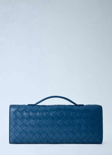Bottega Veneta Long Andiamo Clutch Blue bov0264009