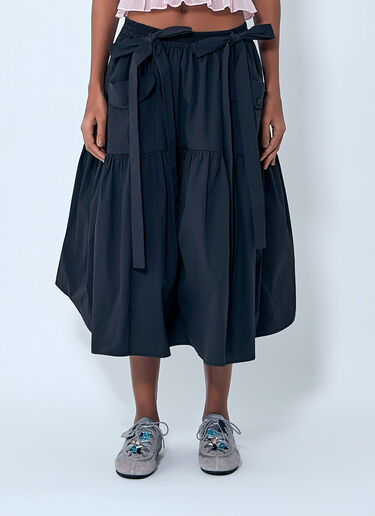 Cecilie Bahnsen CBcai Midi Skirt Black cec0263013