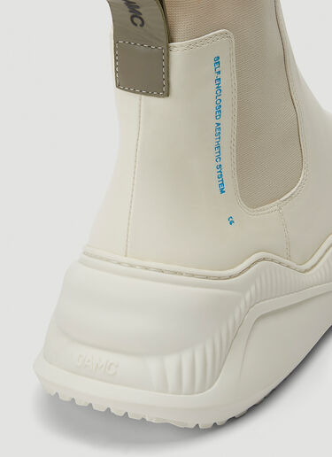 LN-CC® - OAMC: Free Solo Chelsea Boots - White OAMC Free Solo Chelsea Boots White oam0144023