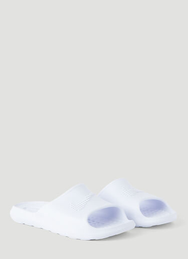 LN-CC® - Nike: Victori One Slides - White Nike Victori One Slides White nik0246053
