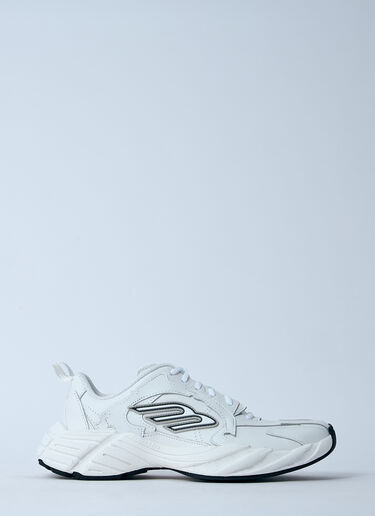 LN-CC® - Balenciaga: Monday Sneakers - White Balenciaga Monday Sneakers White bal0260004