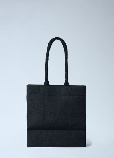 Issey Miyake 纸质托特包  黑色 ism0262008